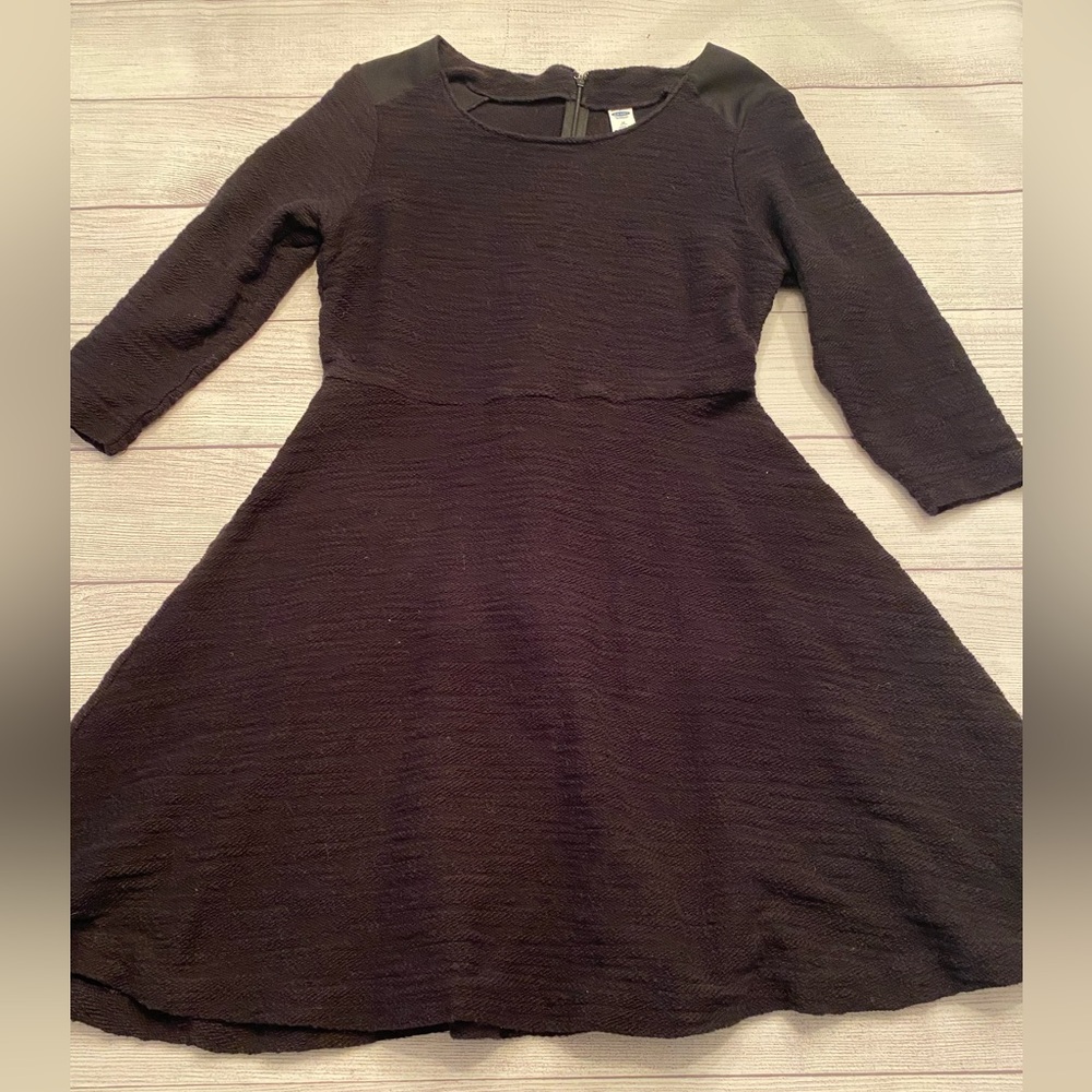 Black Cotton Dress